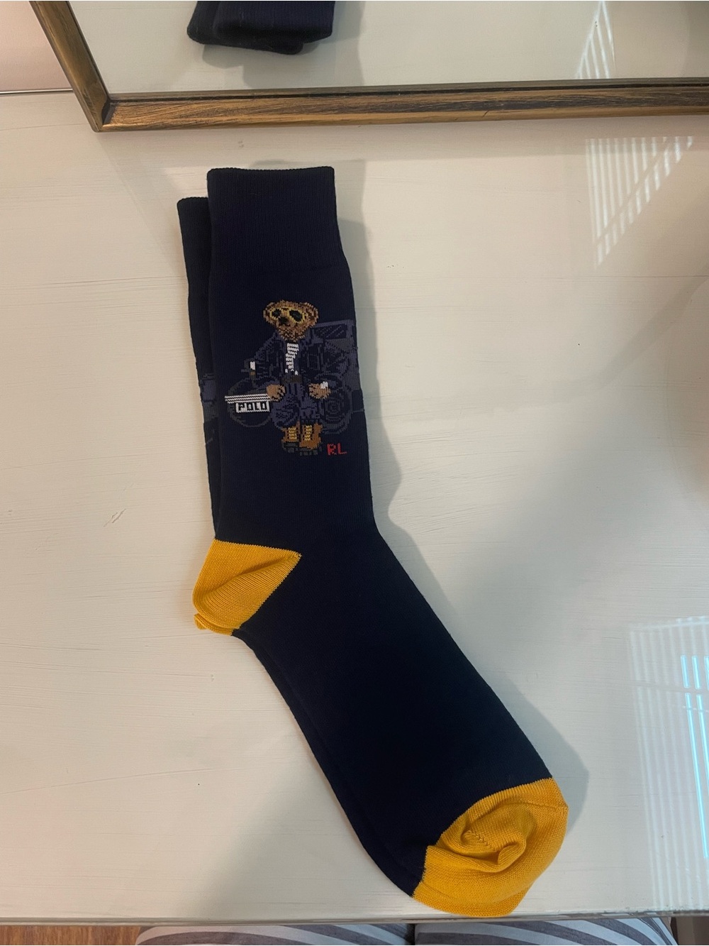 Polo by Ralph Lauren Navy Crew Socks